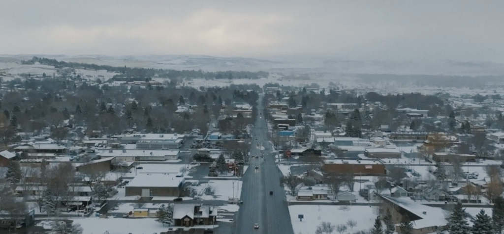 Craig, Colorado with snow